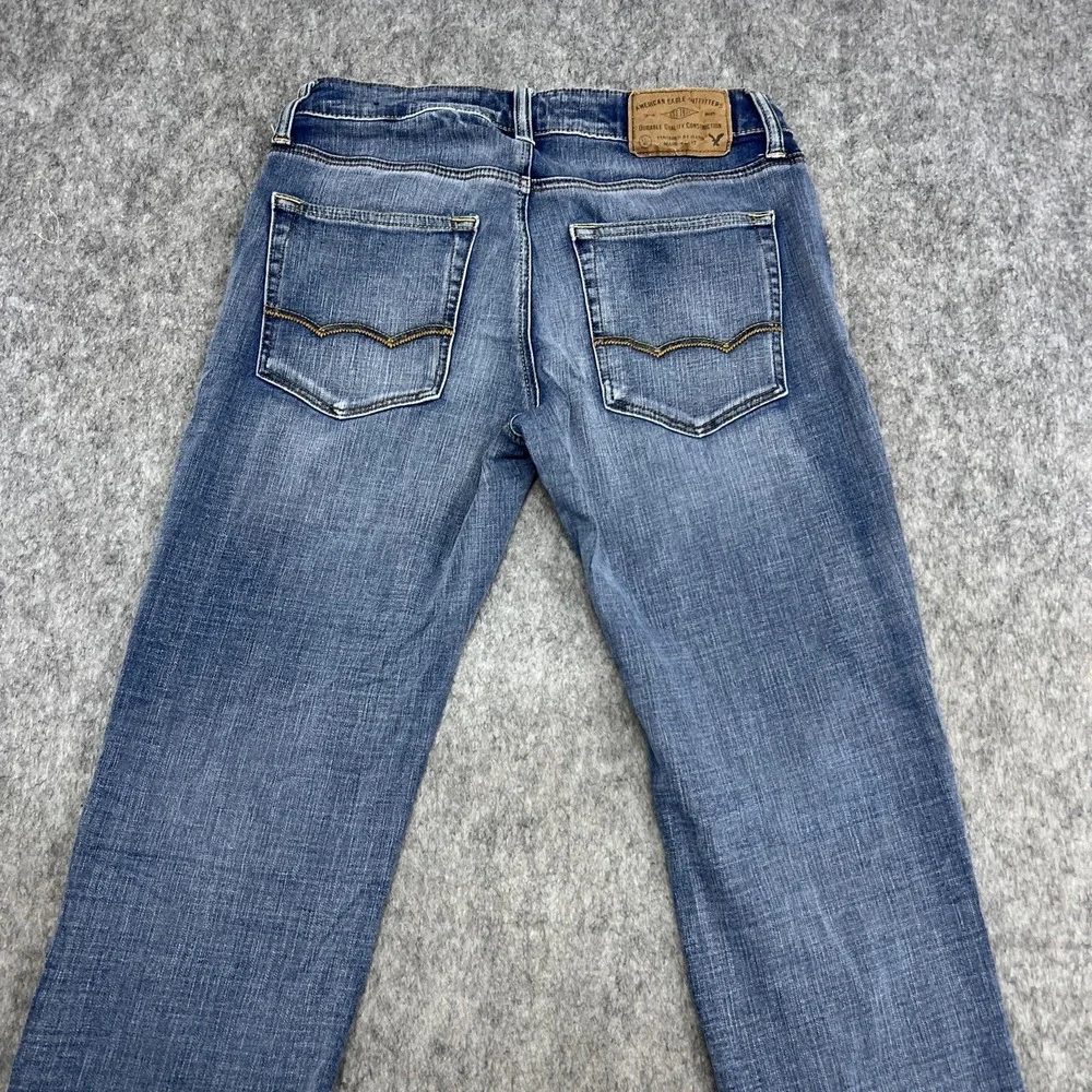 American Eagle Jeans Mens 30x30 Slim Straight 360 Extreme Flex Denim FITS30x28